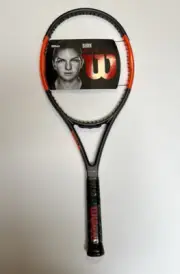 Wilson Burn 100 Team V2 Baseliner Model DP604 - 4 3/8 Grip Unstrung 16x20 27"