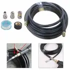 15M High Sewer Jetter Kit Pressure Washer Drain Cleaner Hose Rotating Nozzle