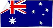 CafePress Flag of Australia Large Novelty Printed Beach Towel 30"x60"
