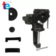 Universal Table Vise 70mm, 360° Swivel Base Bench Clamp Home Black