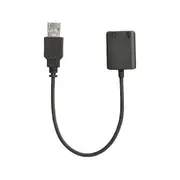 Boya By-EA2L USB Microphone/Headset Adapter Audio Cable Connector Black