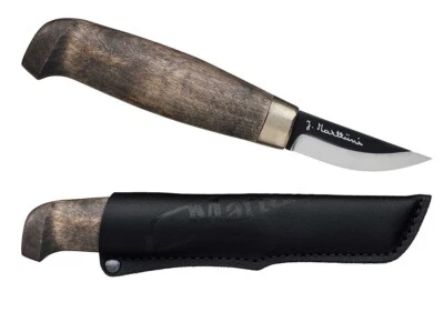 NEW !! MARTTIINI SNAPPY CARVING KNIFE ** NEW WITH LEATHER SEATH **