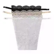 3Pcs Lace Cleavage Cover Up Women Camisole Elastic Band Clip-On Camisole Bras