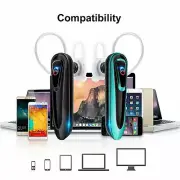 Driving Trucker Wireless Earpiece Noise Cancelling Headset Earbuds for Bluetooth