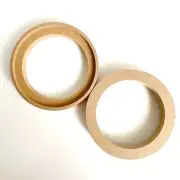 Pair 4" MDF Speaker Spacer Mounting Recessed Rings For Focal KX3 Mid Speaker