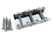Chrome Top Load Hardtail Guitar Bridge for Fender Duo-Sonic® SB-5813-010