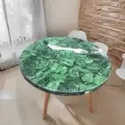 Green Agate table, agate coffee table, agate side table & end table top Decor