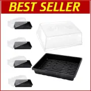 Efficient Seedling Propagation Trays - 240 Cells with High Humidity Domes