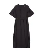 Stretch poplin sheath dress IT44,IT42,IT38 black