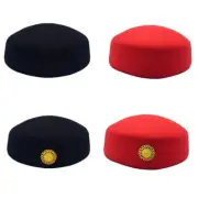 Airline Stewardess Hat Stewardess Pillbox Hat Beret Hat Air Hostesses Hat