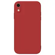 MCC iPhone XR Soft Liquid Silicone Shockproof Case Cover Apple iPhoneXR [Wine]