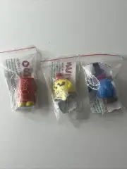 Vintage Cadbury Yowies Grumpkins Lot Of 3x OOZ, Munch & With Papers