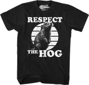 Respect The Hog Groundhog Day T-Shirt
