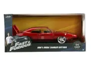 Jada Fast and Furious Dom's Dodge Charger Daytona 1:24 Scale Diecast Car NEW.