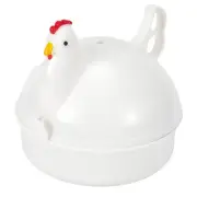 Healthy Breakfast Made Easy Microwave Egg Cooker with Shell Steaming Function