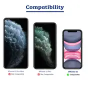 iPhone 11 Compatible Case Cover With Ultimake Shockproof - Transparent