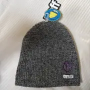 neff Daily Heather Black/White Beanie NEW with Tags Neff And P Logo