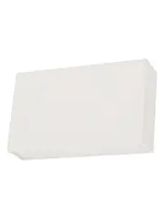 Radia 2 Light LED Colour-Shifting Up/Down Wall Bracket in White