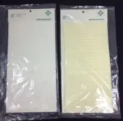 Lot Of 2 -Zweigart Embroidery Fabric 11" x 11" - Rosemont Damask ~ Monza