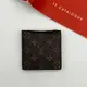 [二手] Louis Vuitton LV 老花字紋二折零錢短夾/皮夾
