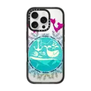iPhone 16 Pro Impact Case MagSafe Compatible Whales in Ocean