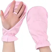 [Generic] Sunblock Driving Gloves | Sun Protection Hand Sunblock Mittens | Sun Block Ice Silk Fingerless Driving Gloves for Fishing, Rowing, Riding