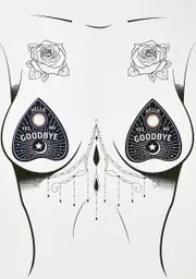 [Pastease] Ouija Planchette Pasties