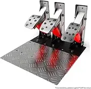 Extreme Simracing Inverted Pedals Kit for Logitech G25, G27, G29, G920 - USB, Black, Extra Brake Load