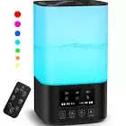 Cool Mist Humidifiers for Bedroom, Upgraded Humidifiers for Large Room Baby H...