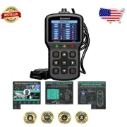 Compact Car Diagnostic Scanner with Live Data & Check Engine Light Reset