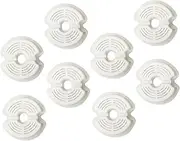 FONDOTIN 2 Sets Pet Fountain Filter Replacement of Filters for Cat Dog Water Fountains Activated Carbon Weak Acid for Fresher Water Pack