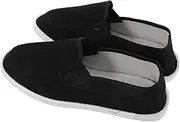 [GAROZATION] Martial Arts Tai Chi Cloth Shoes Cloth Shoes Mens Performance Shoes Practice Cloth Shoes Martial Art Shoes Kung Fu Outfit Shoes Chinese Shoes Black Thousand Layers of Bottom