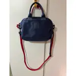 日本購入帶回【ANELLO】 藍/紅撞色 斜背包 輕量包 肩背包 側背包