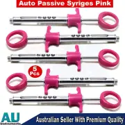 Dental Auto Passive Self-Aspirating Syringes injection 1.8ml Pink Color 5 Pieces