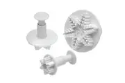 Mondo Snowflake Plunger Cutter 3 Piece Set