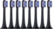 4/8PCS Replacement Brush Heads， Compatible For XIAOMI MIJIA T700 Electric Toothbrush Bristle With Caps Sealed Pack(8 PCS purple)