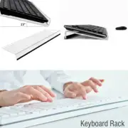 Acrylic Computer Keyboard Stand 43.2x15.2 cm Keyboard Holder Clear Color