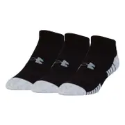 Under Armour HeatGear No Show Socks 3 Pack