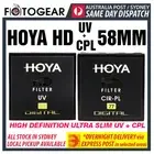 Genuine HOYA HD High Density High Definition UV + CPL Camera Lens Filter 58mm