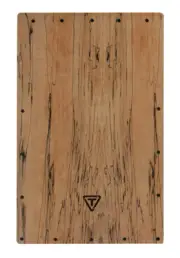 Legacy Series Cajon Spalted Maple Replacement Front Plate
