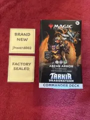 Magic The Gathering Tarkir Dragonstorm Abzan Armor Commander Deck Factory Sealed