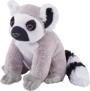 Wild Republic Eco Ring Tailed Lemur 5 Inch Stuffed Animal Plush Toy Recycled Mat