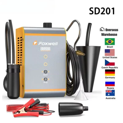 CarSmoke Leak Tester Machine Fuel Pipe Oil Leakage Detector Auto Diagnostic Tool