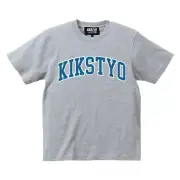 KIKS TYO Japan Arch Logo Tee XXL Gray Blue Sneakerhead atmos bape kith