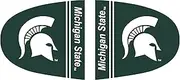NCAA Michigan State University Spartans Polyester Mirror Cover-Large