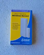 Linear HONDWA01 Wireless Door/Window Sensor Honeywell Compatible, New Sealed.