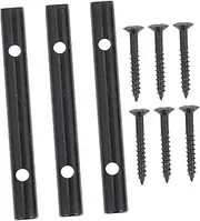 3 Sets Guitar Stringer Guitars Support Guitare Guitar Tuner Guitar Fretboard Oil Truss Rod Cover Guitar Accessory Pressure Chord Tool Musical Instrument Accessory Black Zinc Alloy Vaguelly