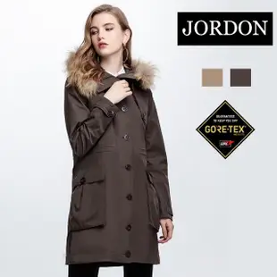 【JORDON 橋登】GORE-TEX 防風防水機能長大衣(長版/風衣/鋪棉外套/女外套)