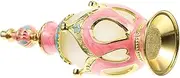 VINTORKY Empty Middle Eastern Perfume Bottle Travel Atomizer with Vintage Style Decorative Design Lightweight and Portable Perfume Holder for Essential Oils and Fragrances