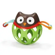 Skip Hop Roll Around Owl Rattle